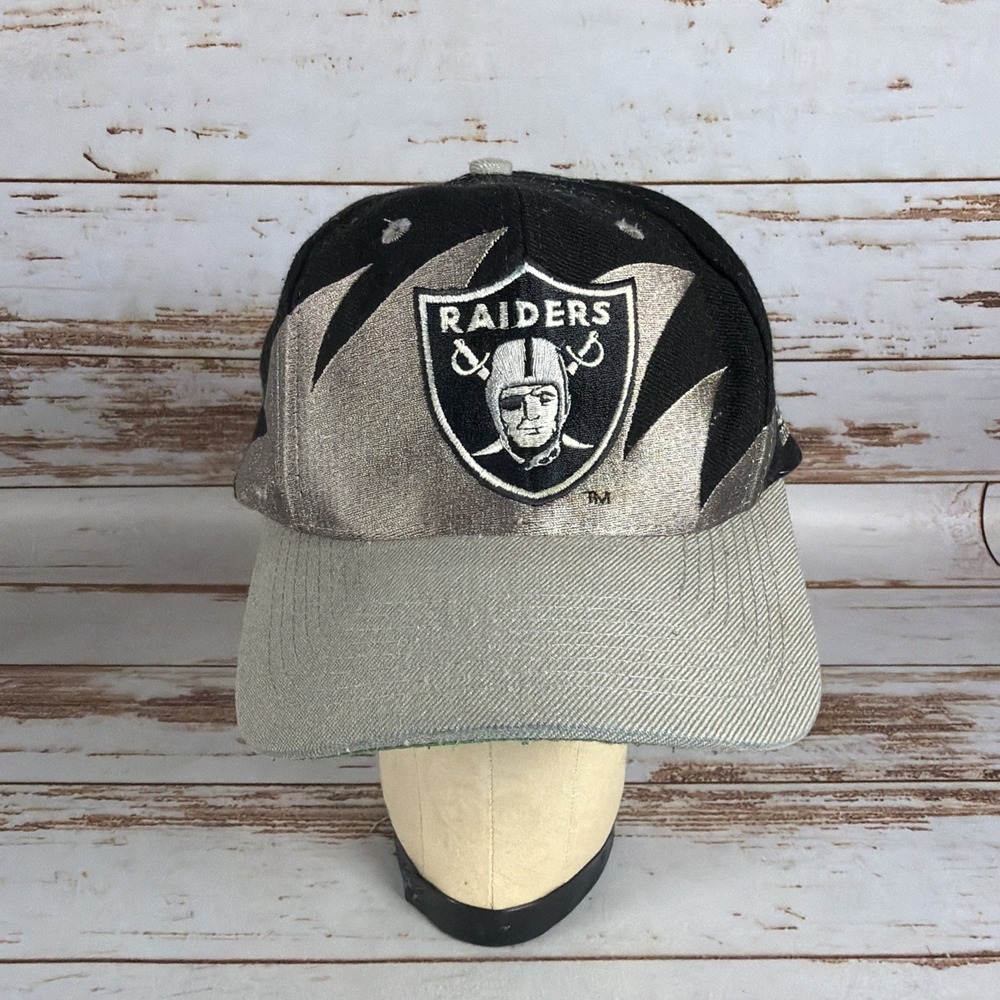 Pro Line Raiders Vintage Hat Los Angeles Oakland NFL Cap Used